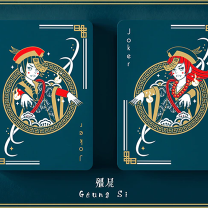 Bicycle Twilight Geung Si Playing Cards-Playing Cards-Wondercraft