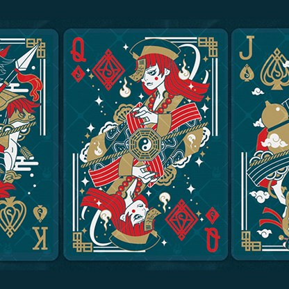Bicycle Twilight Geung Si Playing Cards-Playing Cards-Wondercraft