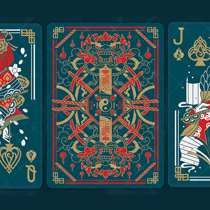 Bicycle Twilight Geung Si Playing Cards-Playing Cards-Wondercraft