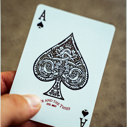 Blood Red Edition Playing Cards by Joker and the Thief-Playing Cards-Wondercraft