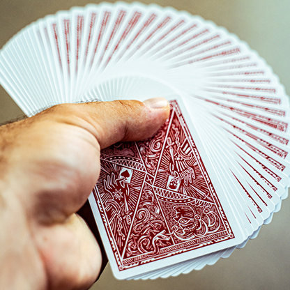 Blood Red Edition Playing Cards by Joker and the Thief-Playing Cards-Wondercraft