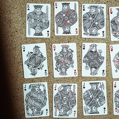 Blood Red Edition Playing Cards by Joker and the Thief-Playing Cards-Wondercraft