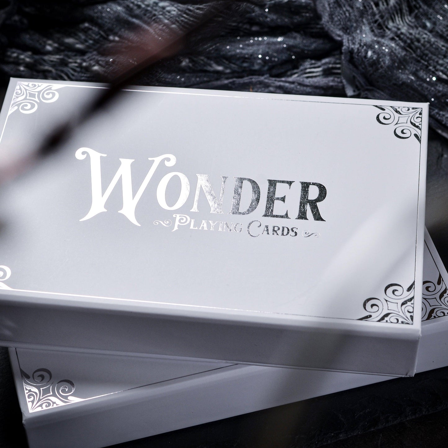 Blue Wonder Collector Set - Silver Gilded Deck-Playing Cards-Wondercraft