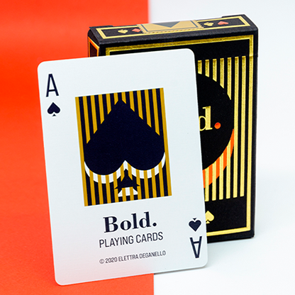 Bold (Deluxe Edition) Playing Cards by Elettra Deganello-Playing Cards-Wondercraft