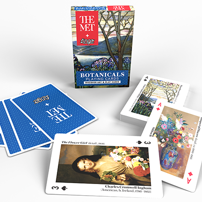 Botanical Playing Cards-The Met x Lingo-Playing Cards-Wondercraft