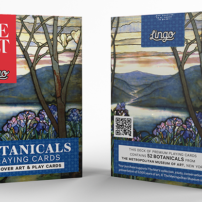 Botanical Playing Cards-The Met x Lingo-Playing Cards-Wondercraft