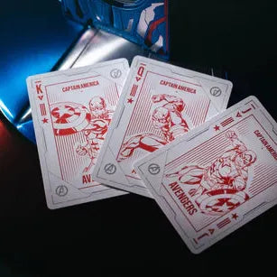 CAPTAIN AMERICA by Card Mafia-Playing Cards-Wondercraft