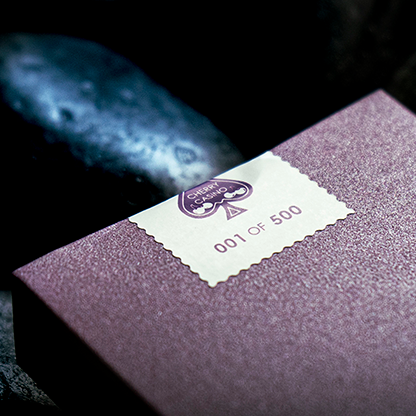 Cherry Casino House Deck Fremonts Playing Cards (Desert Inn Purple)-Playing Cards-Wondercraft