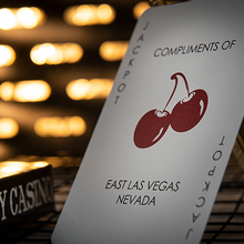 Cherry Casino (Monte Carlo Black and Gold) Playing Cards by Pure Imagination Projects-Playing Cards-Wondercraft