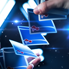 Cherry Casino Playing Cards (Tahoe Blue)-Playing Cards-Wondercraft