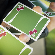Cherry Casino (Sahara Green)-Playing Cards-Wondercraft