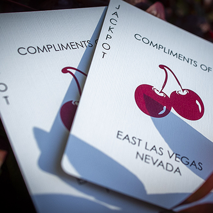 Cherry Casino (Sahara Green)-Playing Cards-Wondercraft