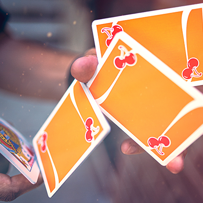 Cherry Casino Summerlin Sunset (Orange) Playing Cards by Pure Imagination Projects-Playing Cards-Wondercraft