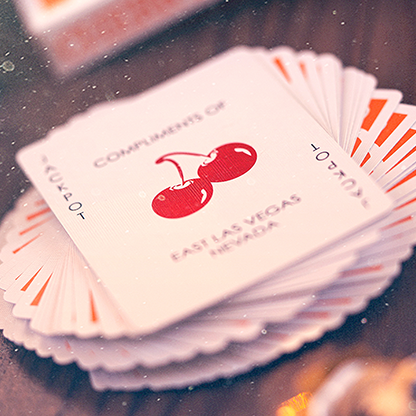 Cherry Casino Summerlin Sunset (Orange) Playing Cards by Pure Imagination Projects-Playing Cards-Wondercraft