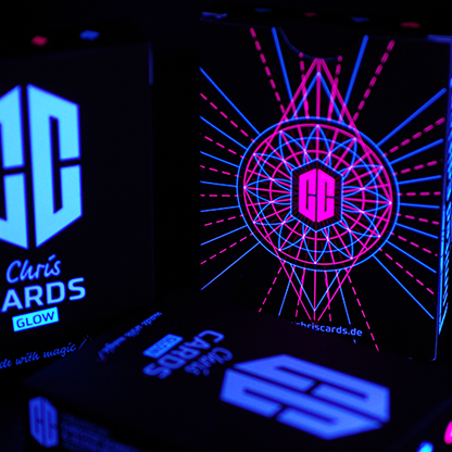 Chris Cards GLOW Playing Cards-Playing Cards-Wondercraft