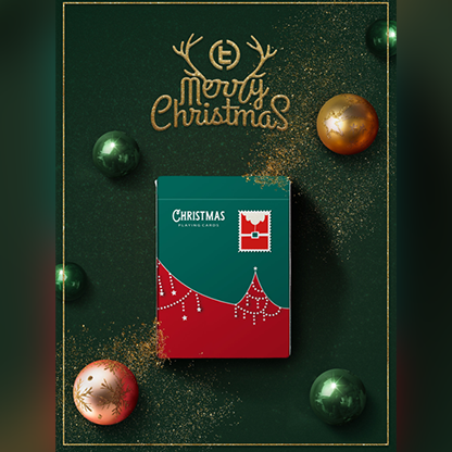 Christmas Playing Cards (Green) by TCC-Playing Cards-Wondercraft