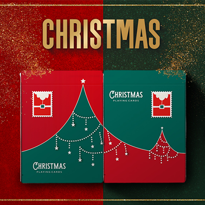 Christmas Playing Cards (Red) by TCC-Playing Cards-Wondercraft