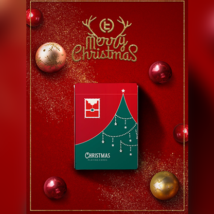 Christmas Playing Cards (Red) by TCC-Playing Cards-Wondercraft