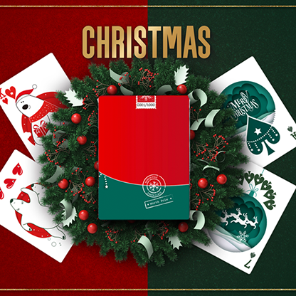 Christmas Playing Cards (Red) by TCC-Playing Cards-Wondercraft