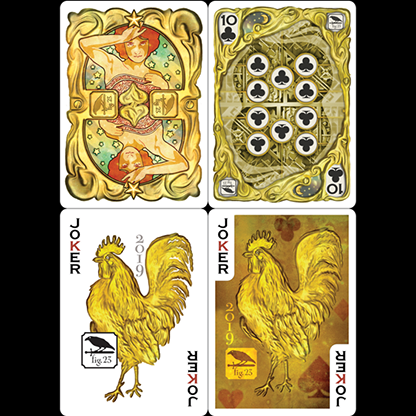 Clockwork La Ville Lumiere by fig. 23-Playing Cards-Wondercraft