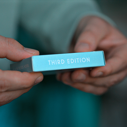 Cold Foil Black Roses Hotel Playing Cards-Playing Cards-Wondercraft