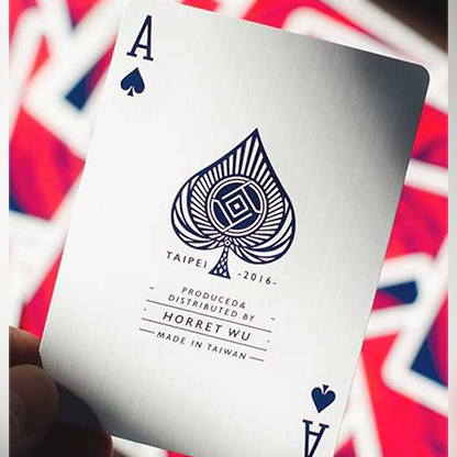 Cosmos Playing Cards (Red/Orange)-Playing Cards-Wondercraft