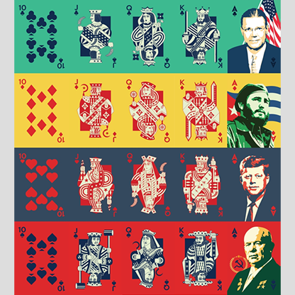 Cuban Missile Crisis Playing Cards-Playing Cards-Wondercraft