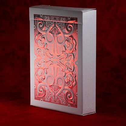 David Blaine - Gatorbacks - Red Metallic-Playing Cards-Wondercraft