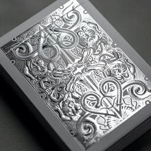 David Blaine - Gatorbacks - Silver Metallic-Playing Cards-Wondercraft
