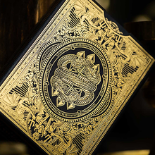 Devil's in the Details Glamourous Gold Playing Cards by Riffle Shuffle-Playing Cards-Wondercraft