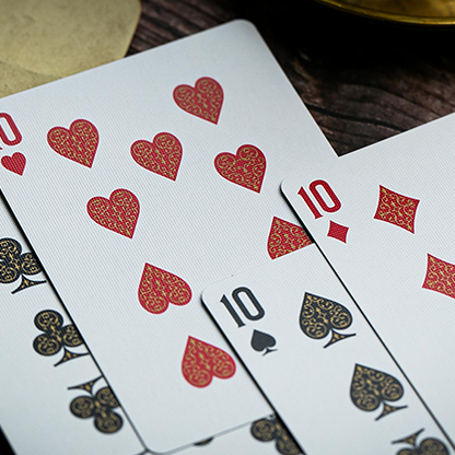Devil's in the Details Glamourous Gold Playing Cards by Riffle Shuffle-Playing Cards-Wondercraft