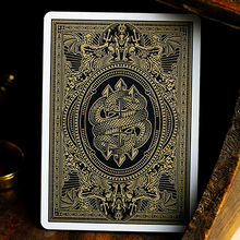 Devil's in the Details Glamourous Gold Playing Cards by Riffle Shuffle-Playing Cards-Wondercraft