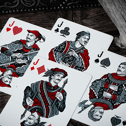 Devil's in the Details Sinful Silver Playing Cards by Riffle Shuffle-Playing Cards-Wondercraft