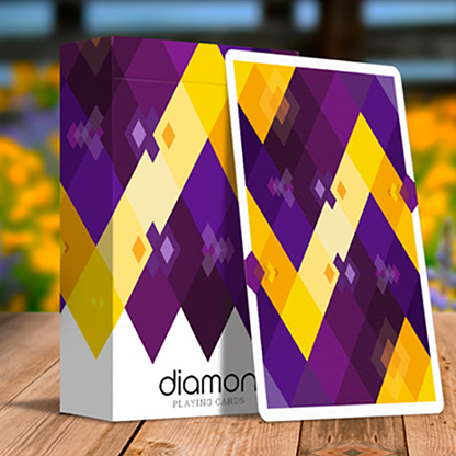 Diamon Playing Cards N° 14 Purple Star Playing Cards by Dutch Card House Company-Playing Cards-Wondercraft