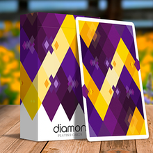 Diamon Playing Cards N° 14 Purple Star Playing Cards by Dutch Card House Company-Playing Cards-Wondercraft