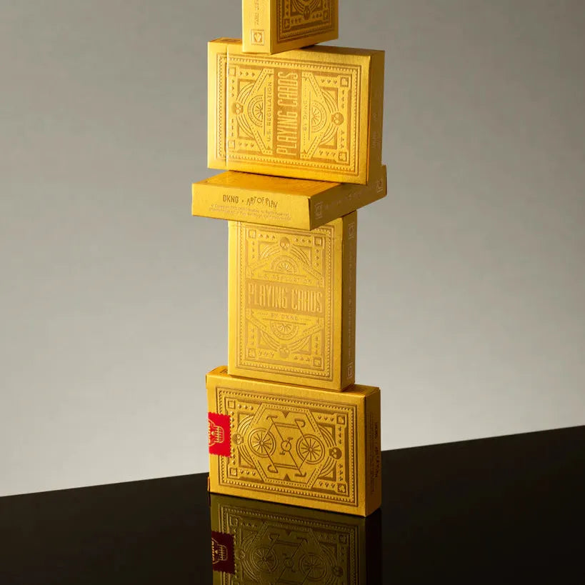 DKNG Gold Wheels-Playing Cards-Wondercraft