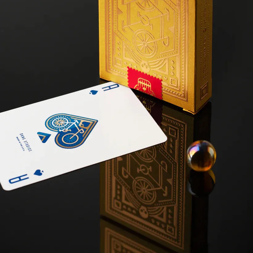 DKNG Gold Wheels-Playing Cards-Wondercraft