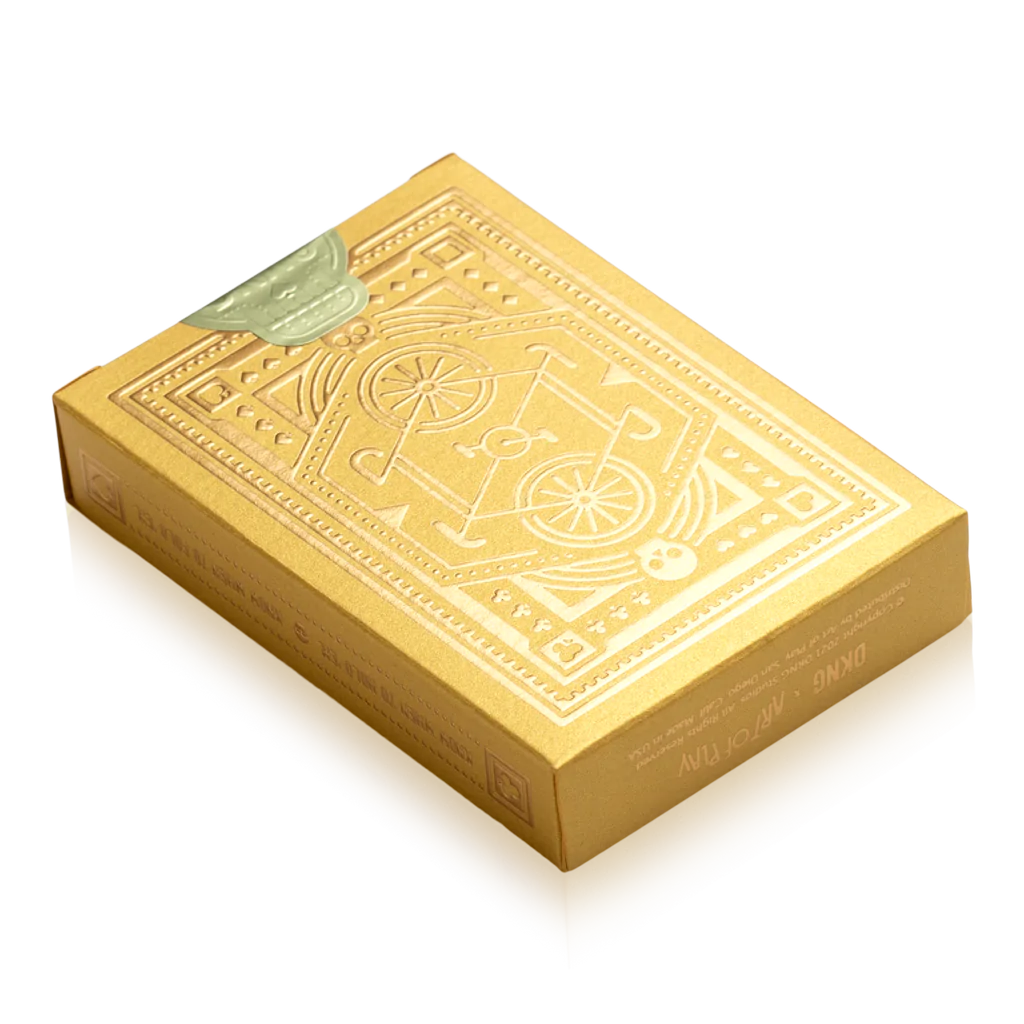 DKNG Gold Wheels-Playing Cards-Wondercraft
