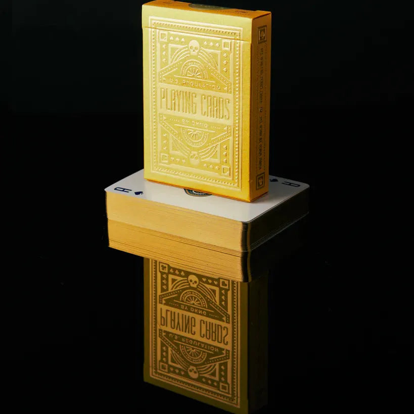 DKNG Gold Wheels-Playing Cards-Wondercraft