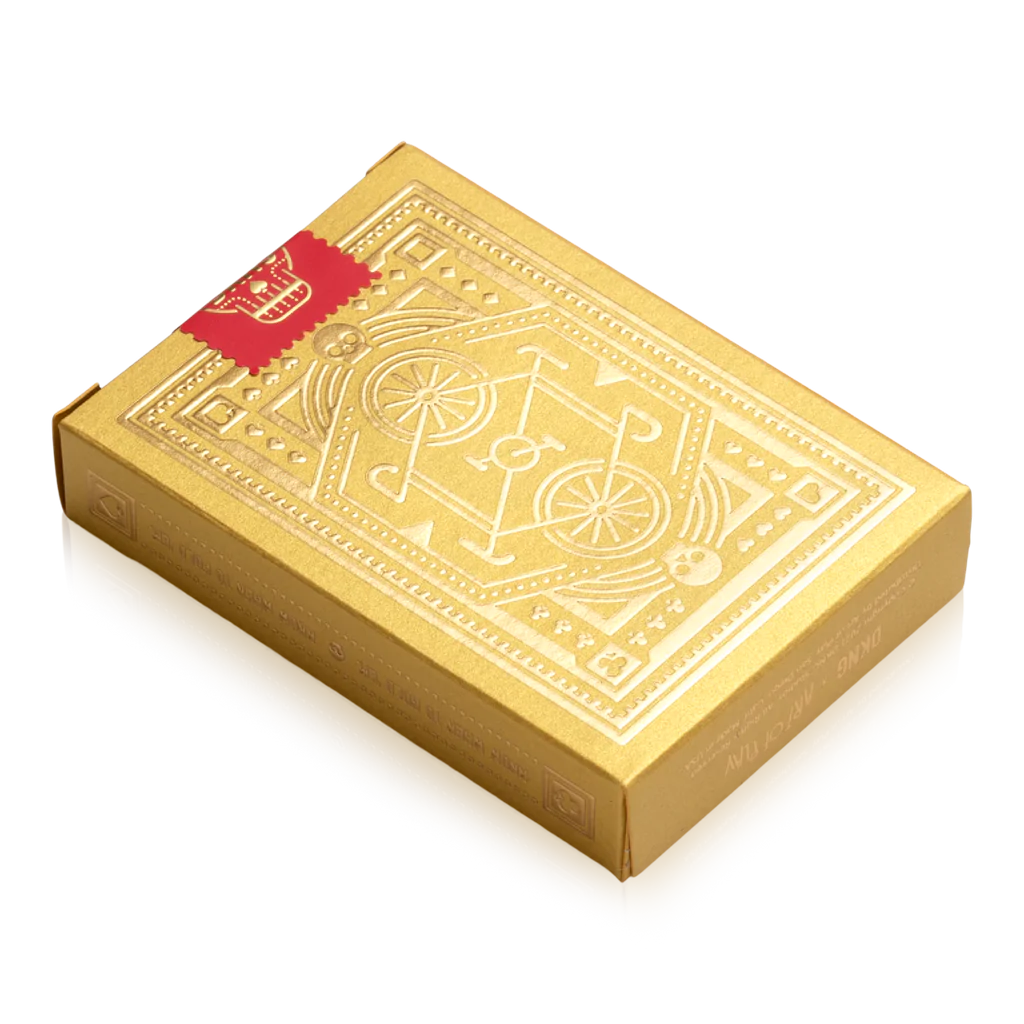 DKNG Gold Wheels - Gilded Edition-Playing Cards-Wondercraft