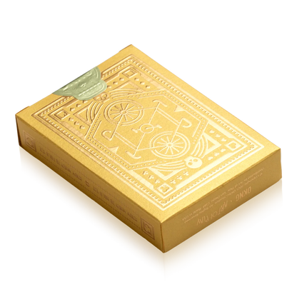 DKNG Gold Wheels - Gilded Edition-Playing Cards-Wondercraft