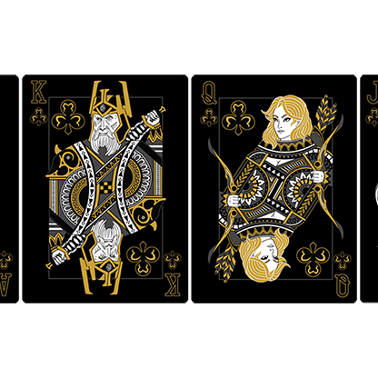 DOTA 2 Deluxe Playing Cards (Black)-Playing Cards-Wondercraft