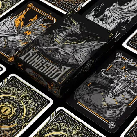 Dragon War Worldwide Standard Edition King Star Playing Cards-Playing Cards-Wondercraft