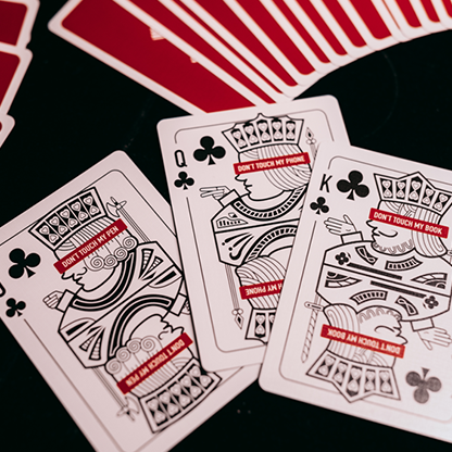 DTMC (Red) Playing Cards-Playing Cards-Wondercraft