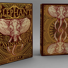 Elephant Playing Cards (Desert)-Playing Cards-Wondercraft