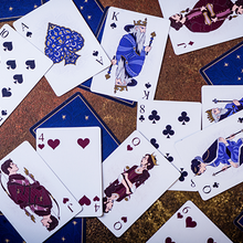 Elephant Playing Cards (Starry Night)-Playing Cards-Wondercraft