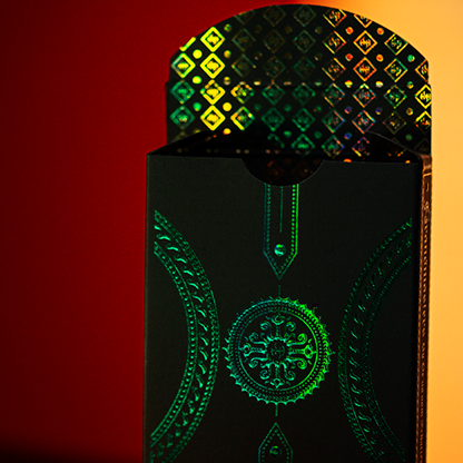 Emerald Princess Foiled Edition Playing Cards by Grandmasters-Playing Cards-Wondercraft