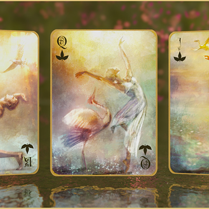 Entwined Vol.1 (Gold) Summer Playing Cards-Playing Cards-Wondercraft