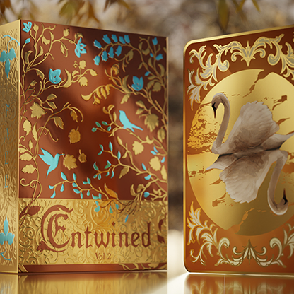 Entwined Vol.2 Fall Gold Playing Cards-Playing Cards-Wondercraft