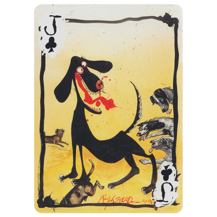 Flying Dog, Edition 2-Playing Cards-Wondercraft